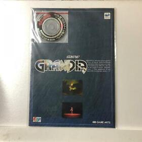 GRANDIA Sega Saturn Ltd Set Guide Fan Book CD NEW