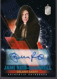 DOCTOR WHO TIMELESS JAMI REID-QUARRELL AS SARFF BLUE PARALLEL AUTOGRAPH #50/50 - Picture 1 of 1
