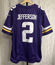 Nike Minnesota Vikings Justin Jefferson Vapor Limited Jersey #2 - Size L -