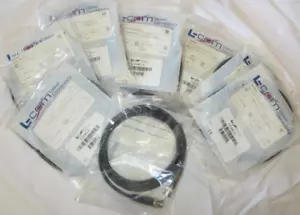 QTY 8 New L-COM CC58C-5 BNC Cable & QTY 2 CA900MM-1M SCSI-3 Cable, HPDB68 M-M - Picture 1 of 2