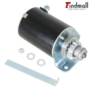Heavy Duty Starter Motor Ride On Mower Steel 693551 14 Tooth For Briggs Stratton - Picture 1 of 10