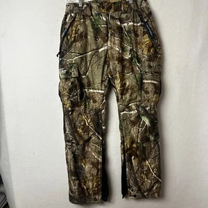 Scent Blocker Real Tree Fleece Pants Large Cold Fusion rain block Camo Hunting - Picture 1 of 8
