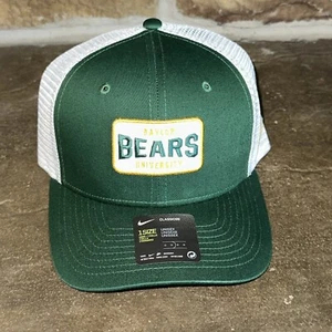 Nike Unisex Baseball Hat -- Baylor Bears-- One Size Adjustable Trucker - Picture 1 of 3