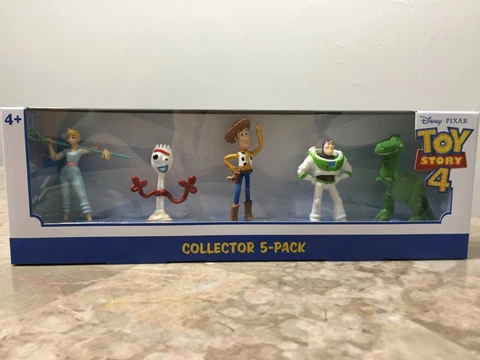 Toy Story 4 Collector 5-pack Disney Pixar Woody Buzz Forky Bo Peep Mini Figures Cover