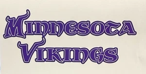 Minnesota Vikings Die Cut Vinyl Decal - Picture 1 of 1