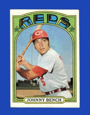Johnny Bench 1972 Topps Set-Break #433 en muy buen estado-en muy buen estado (arrugue) *GMCARDS* Foto 1 de 2
