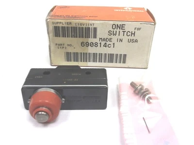 690814C1 NOVO OEM INTERNACIONAL MICRO INTERRUPTOR DE FREIO DE MOTOR NAV690814C1 - Imagem 1 de 4