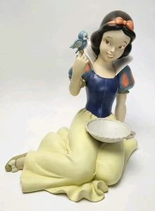 RARE Disney Snow White Garden Statue Bird Feeder in Original Box - Picture 1 of 18