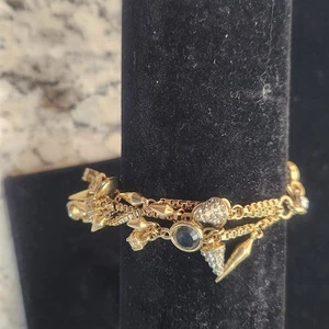 Henri Bendel New York Bettelarmband - Swarovski Kristalle - verstellbar - Bild 1 von 5