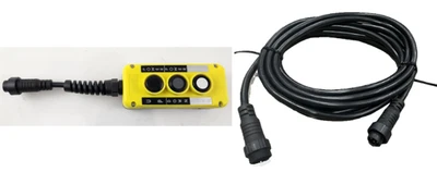 KTI 3 Button Pendant & Cord Hydro Dump Trailer Controller - Power UP DOWN GRAV - Image 1 of 4