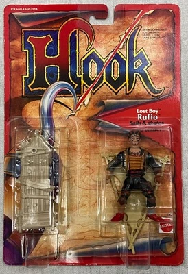 Boneco de ação Lost Boy Ruffio-gancho-mattel-1991-ESTADO PERFEITO - Imagem 1 de 2