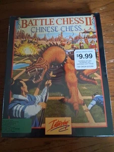 Battle Chess II Chinese Chess 1990 Interplay 3.5" Floppy Vintage Retro PC Game - Picture 1 of 5
