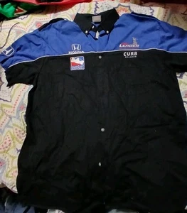 Speed Zone SZ Race Gear Crew Mechanic Auto Racing Honda Shirt Firestone XL - Picture 1 of 11