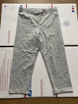 Leggings capri grises H&M para niñas, talla 8 Foto 1 de 2
