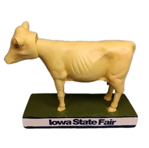 Figurina Iowa State Fair Butter Cow Bobble Head rara ritirata limitata vedi foto - Foto 1 di 8
