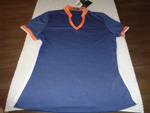 New With Tags Callaway Golf Opti-Dri Blue Indigo Womens V-Neck Shirt Size Large - Picture 1 of 5