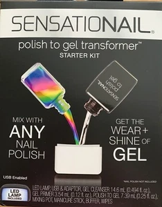 SENSATIONAIL Politur zu Gel Transformator Starterkit LED Lampe enthalten 8-teiliges Set - Bild 1 von 1