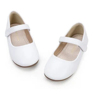 Toddler Girls Flats Mary Jane Flower Girl Dress Shoes School Wedding Party Sh... - Picture 1 of 7