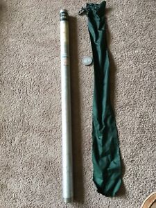 Fenwick hmg aluminum rod tube with sock, 44 1/2 inches long