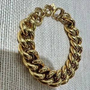 Bracciale in maglia spessa acc. inos oro. Della linea Nali. - Foto 1 di 4