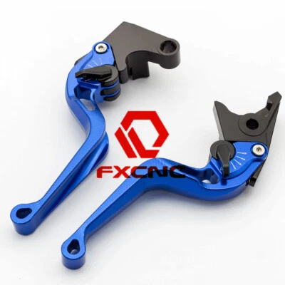 For Yamaha YFM700 Raptor 700R 2008-2020 3D Camber Rhombus Clutch Brake Levers - Image 1 of 4