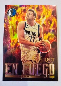 Luka Doncic 2022-23 Panini Select En Fuego Insert Silver Prizm - Bild 1 von 1