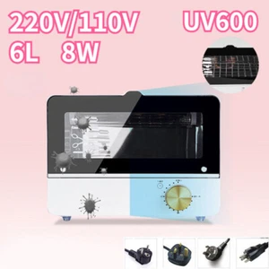 6L 110/220V UV Sterilizer Disinfection Cabinet Ozone Sterilization Beauty Salon - Picture 1 of 10