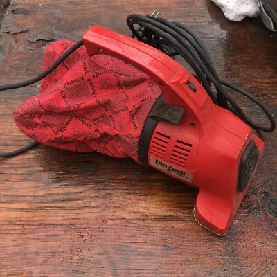 Vintage Royal Dirt Devil Hand Vac Vacuum Model 103 Red -  running Needs belt rep - Image 1 of 4