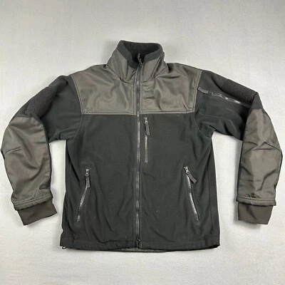Condor Jacket Mens Medium Black Alpha Micro Fleece 601 Tactical Full Zip - Image 1 of 4