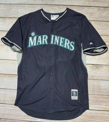 Seattle Mariners ROBINSON CANO Game Style MLB Baseball Jersey Sz 48 NWT - Image 1 of 4