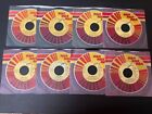 Lot of (8) Daryl Hall & John Oates 45 RPM Records on RCA with Company Sleeves