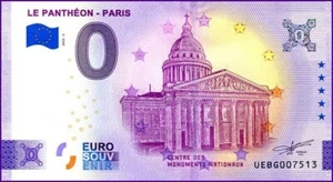 UEBG / LE PANTHEON - PARIS / 0€ TICKET / NULL EURO-SCHEIN / 0€ 2022-3 - Bild 1 von 1