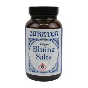 Curator Blue Bluing Salts 250g for Clocks & Steel Clock Hands Blued Finish - Picture 1 of 1