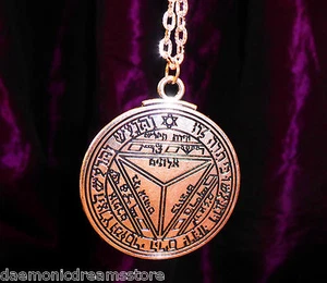 PENTACLE OF SATURN TALISMAN CONSECRATED FOR POWER & RESPECT Occult Magic Magick - Imagen 1 de 2