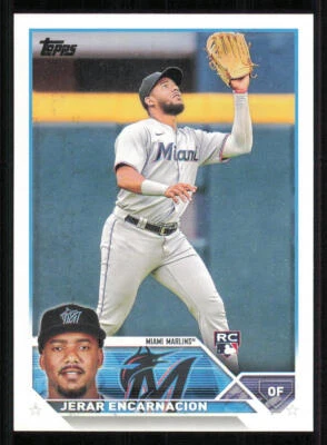 2023 Topps #318 Jerar Encarnacion RC - Image 1 of 2