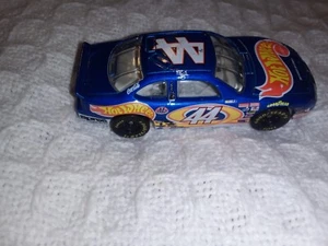 Hot Wheels Nascar #44 1996 blu vintage Mattel anni 90 nuovo sigillato - Foto 1 di 7