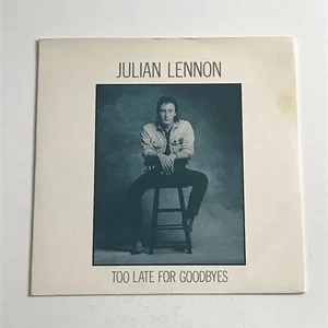 Julian Lennon - Too Late For Goodbyes 7" Vinyl Record - JL 1 EX/VG+ - Picture 1 of 5