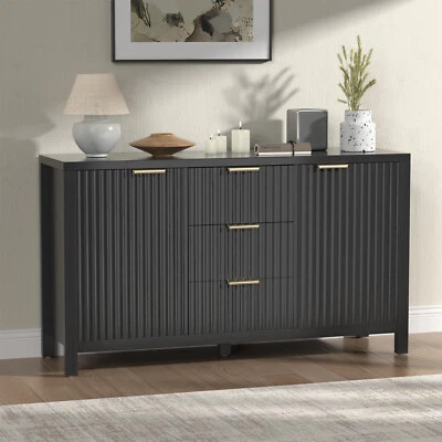 Sideboard Buffet Storage Cabinet with Large Storage Space and Adjustable Shelf - Image 1 of 4