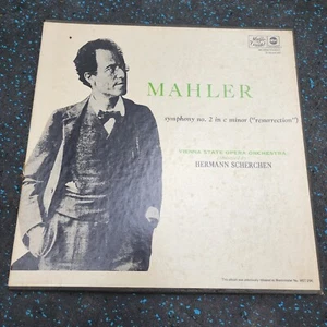 Mahler Symphony No. 2 Vienna State Opera Orchestra Hermann Scherchen LP Box Set - Picture 1 of 7