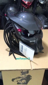 Iron Blood Warrior Helmet Predator Mask Carbon Fibre Motorcycle Headgear Riding - Picture 1 of 17