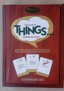 The Game of Things...Humor In A Box! 10th Anniversary Limited Edition Cherry Box - Picture 1 of 7