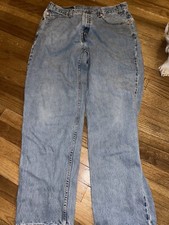 Vintage Levi's 550 Relaxed Fit Tapered Leg Blue Jean Sz. 36 x 32 DISTRESSED