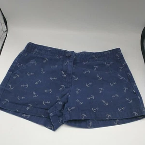 Nautica youth short pants Girl Size 12 Navy Shirts Nautical - Picture 1 of 7