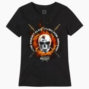 BAD BUNNY DAMIAN PRIEST WWE  Women's Authentic T-Shirt Size Large - Picture 1 of 4