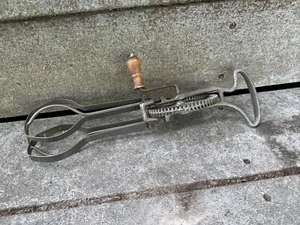 Vintage EKCO BEST Holzgriff Hochgeschwindigkeit Eierschläger Handmixer - Bild 1 von 4