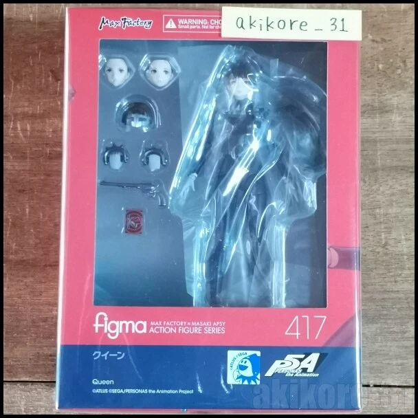 Figma 417 Persona 5 P5 Queen Makoto Niijima Phantom Auténtico Max Fábrica Foto 1 de 2