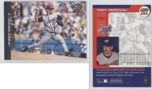 2000 Pacific Gold /199 Troy Percival #13