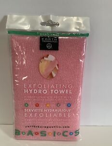 Earth Therapeutics Hydro Towel - Exfoliating - 1 Towel  Pink