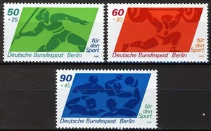 Berlin 1980, Surtax Sport Set VF MNH, Mi 621-23 3€ - Imagen 1 de 1