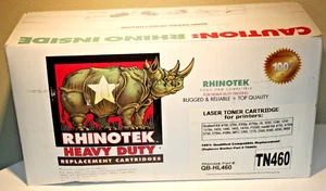 Cartucho de tóner negro RHINOTEK QB-HL460 / TN460: CAJA NUEVA, SIN ABRIR - Imagen 1 de 3